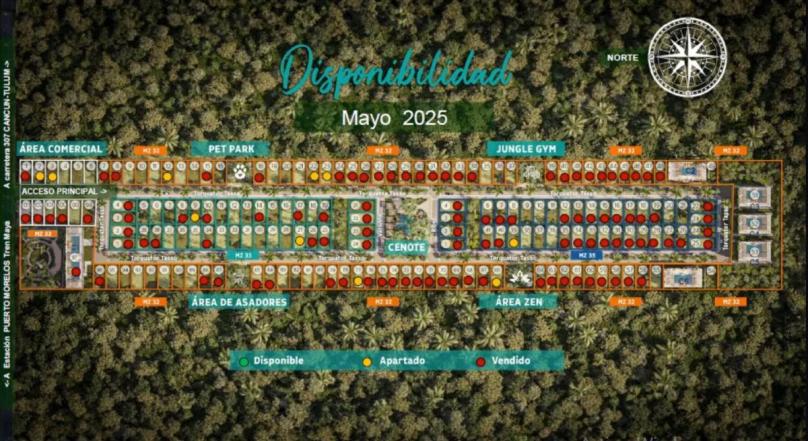 TERRENOS COMERCIALES EN VENTA - PUERTO MORELOS